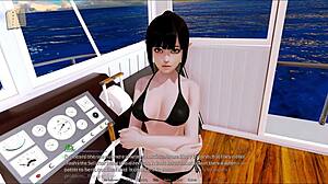 Harem hotel 155 unfolds with intriguing game scenarios in a luxurious setting.