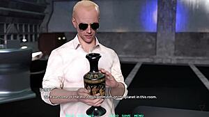 big tits group celebrates mission in hentai game