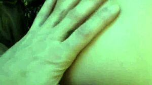 Girl Teasing in Alley