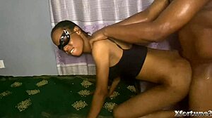 petite horny stepsister wants my dick for dinner before going to bed.