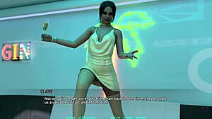 big tits group celebrates mission in hentai game