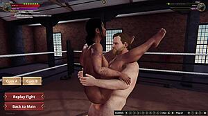 Ethan Vs Dela III Naked Fighter 3D