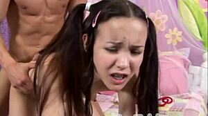 Tiny tabby with small tits teen sex