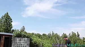 Tattooed Stud Pounds Handsome Milf in Missionary and Doggystyle