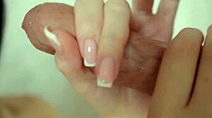 Stepsister's tongue on my foreskin feels so good