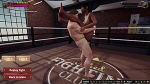 Ethan Vs Dela III Naked Fighter 3D