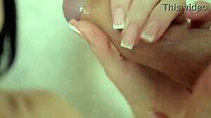 Stepsister's tongue on my foreskin feels so good