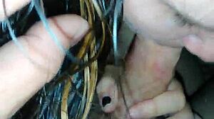 Faith, the slutty hooker, engages in detailed acts.