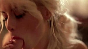 real blowjob blonde loves deepthroat and gagging