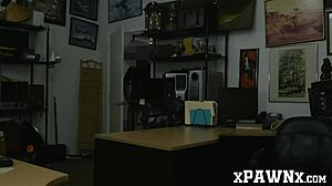 Pretty Lady Sells Twat In Pawnshop Hidden Cam!