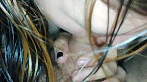 Faith, the slutty hooker, engages in detailed acts.