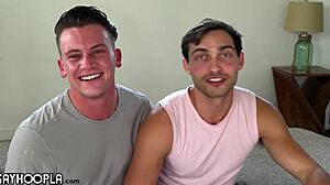 italian nerd's first gay sex is amazing