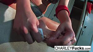 charley chase does lucha libre foot fetish 😍