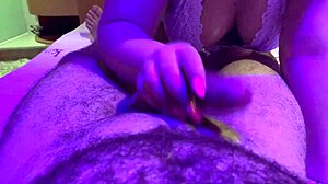 Why are you cleaning and sucking my feet, latina slave? I love your big ass fetish.