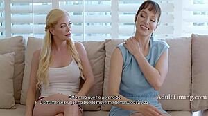 Lexi Luna enjoys a sensual massage turning into pussy licking and fucking. 😏