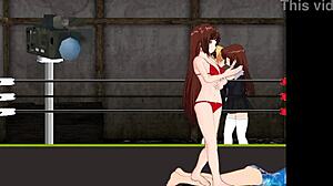 princess of the ring nina vs karin in epic fight