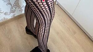 She danced a striptease then sat on a chair for a quick sweet deep blowjob cum in her mouth