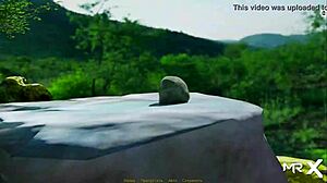 Bikini Girls Tanning In Game Scene