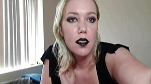 Milf reaches orgasm through masturbation.