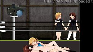 princess of the ring nina vs karin in epic fight