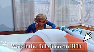 Lustful Futanari Stepmom Seduces Straight Daughter