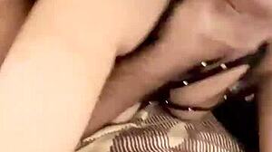 penetrating and fingering my stepdaughter until she squirts hard