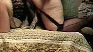 French Amateur Maid In Outfit And Stockings Gets Doggystyle Sex