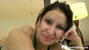 my wife gives a fantastic blowjob on camera with deepthroat and cum