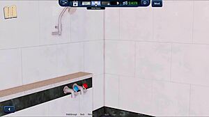 Explore the harem hotel in this anime game episode 17