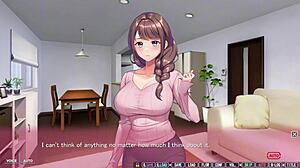 Wife's pussy transformed into creampie while husband is away in anime hentai game part 9 english subtitles