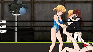 princess of the ring nina vs karin in epic fight