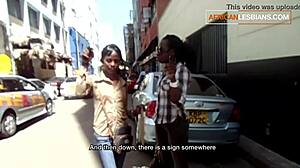 lesbian public pick up ends in african toilet