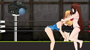 princess of the ring nina vs karin in epic fight