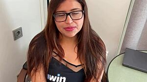 i pervert psychologist fucks her horny client with creampie