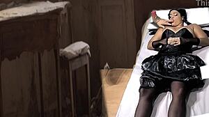 Wednesday And Thing Halloween Cosplay Sex Parody