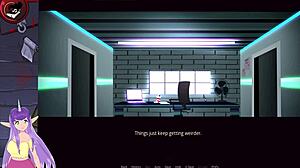 Intense Lesbian Encounters in Frannie Fazclaire's Hentai Game with Massive Tits