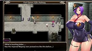 Karryns prison part 4 titty fucking and cum drinking