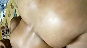 Seductive Wife Receives Hot Ass Massage