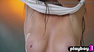 Amazing Brunette Milf Model Niemira Shows Perfect Natural Curvy Body