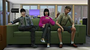 The Asian Cuckold: Fucking An Asian Girl In Front Of Her Boyfriend In Sims 4 Wickedwhims.