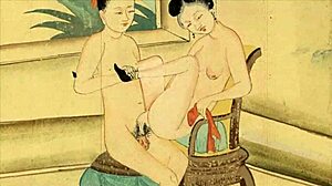 Винтажные эротические рисунки разжигают ретро похоть