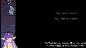 Intense Lesbian Encounters in Frannie Fazclaire's Hentai Game with Massive Tits