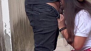 Watch me fuck my stepsister fast at the neighbor's before school?