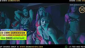 I was sucking on that brunette's toes and she had such a big ass, it was amazing