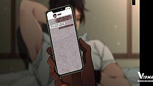 नारुतो पैरोडी शिनोबी लॉर्ड के साथ एनीमे चुदाई एक्शन