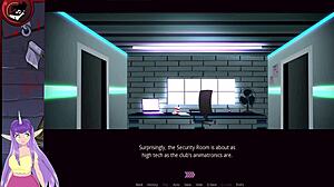 Intense Lesbian Encounters in Frannie Fazclaire's Hentai Game with Massive Tits