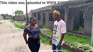 Young 18+ Girl Meets Guy On Street For Intense Outdoor Fuck.