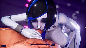 hot robot slut sucking my dick in space episode 1