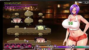 Karryns prison part 4 titty fucking and cum drinking