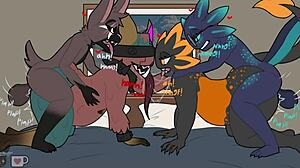 gay furry porn doggystyle compilation is wild and hot!